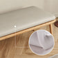 Modern Bench, Upholstery Included Dining Bench with Woog Legs Clearhalo 'Benches' 'Chairs & Seating' 'furn' 'furn_benches' 'Furniture' 'Living Room Furniture' 5610909