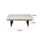 Modern Upholstered Bench, 16"H Bedroom Bench with Metal Legs Clearhalo 'Benches' 'Chairs & Seating' 'furn' 'furn_benches' 'Furniture' 'Living Room Furniture' 5610941