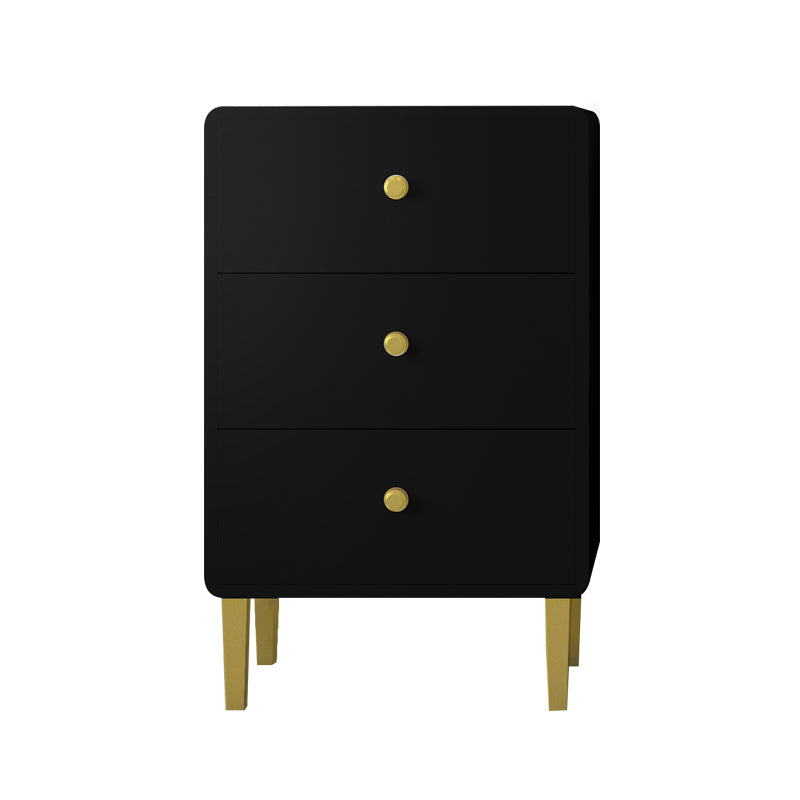 Vertical Wood Top Chest with Metal Legs Chest with Drawers for Bedroom Black Clearhalo 'Bedroom Furniture' 'Dressers & Chests' 'dressers_chests' 'furn' 'furn_dressers_chests' 'Furniture' 5611240
