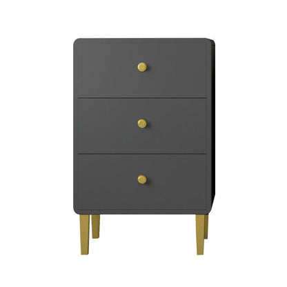 Vertical Wood Top Chest with Metal Legs Chest with Drawers for Bedroom Grey Clearhalo 'Bedroom Furniture' 'Dressers & Chests' 'dressers_chests' 'furn' 'furn_dressers_chests' 'Furniture' 5611241