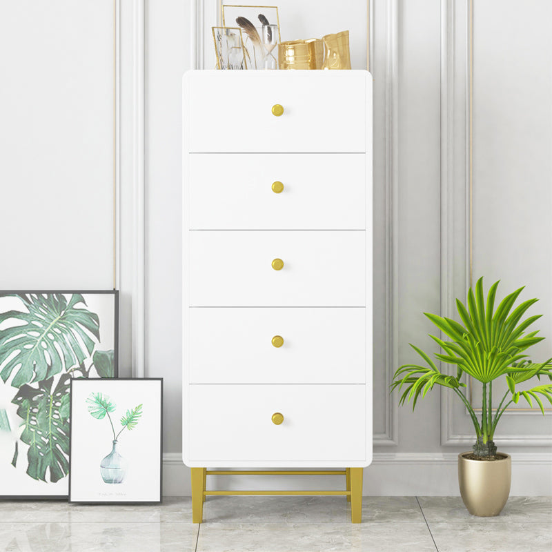 Vertical Wood Top Chest with Metal Legs Chest with Drawers for Bedroom Clearhalo 'Bedroom Furniture' 'Dressers & Chests' 'dressers_chests' 'furn' 'furn_dressers_chests' 'Furniture' 5611242