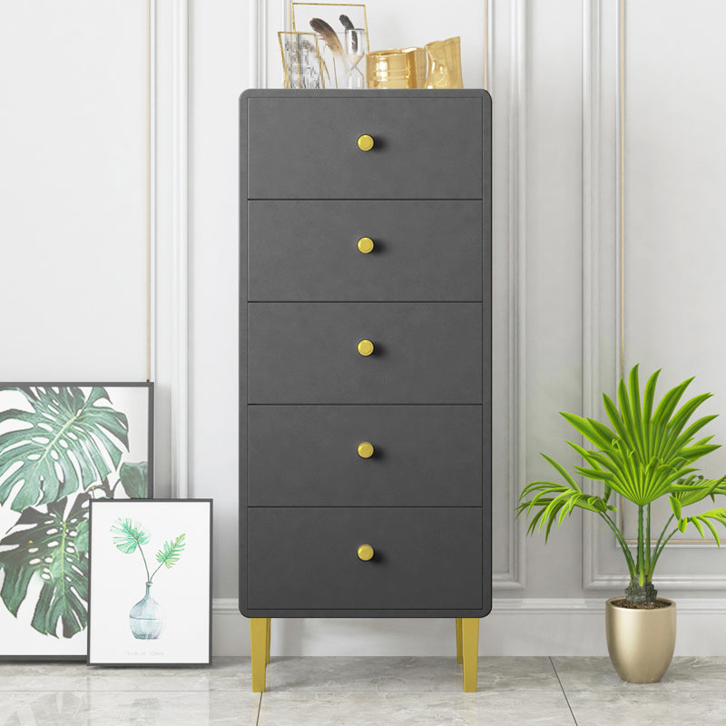 Vertical Wood Top Chest with Metal Legs Chest with Drawers for Bedroom Clearhalo 'Bedroom Furniture' 'Dressers & Chests' 'dressers_chests' 'furn' 'furn_dressers_chests' 'Furniture' 5611244