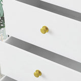 Vertical Wood Top Chest with Metal Legs Chest with Drawers for Bedroom Clearhalo 'Bedroom Furniture' 'Dressers & Chests' 'dressers_chests' 'furn' 'furn_dressers_chests' 'Furniture' 5611250