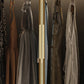 Glass and Wood Wardrobe Armoire Contemporary Wardrobe Closet Clearhalo 'Armoires & Wardrobes' 'armoires_wardrobes' 'Bedroom Furniture' 'furn' 'furn_armoires_wardrobes' 'Furniture' 5611305