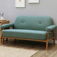 27.16" W x 28.74" H Pillow Top Arm Sofa Contemporary Standard Sofa with Tufted Split-Back