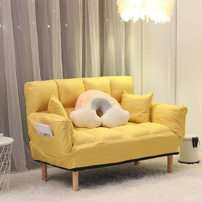 Contemporary Biscuit Back Square Arm Linen with Storage Seating Clearhalo 'furn' 'furn_sofas' 'Furniture' 'Living Room Furniture' 'Sofa' 'sofas' 5611501