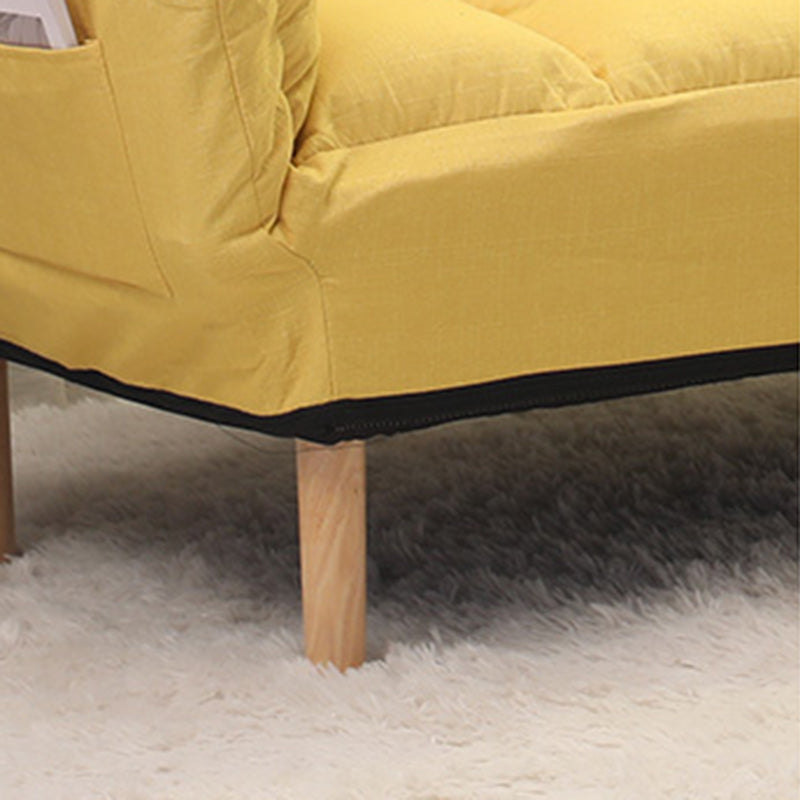 Contemporary Biscuit Back Square Arm Linen with Storage Seating Clearhalo 'furn' 'furn_sofas' 'Furniture' 'Living Room Furniture' 'Sofa' 'sofas' 5611508