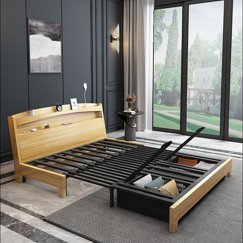 Convertible Faux Leather Contemporary Armless Bed Settee with Pillows Clearhalo 'furn' 'furn_sofas' 'Furniture' 'Living Room Furniture' 'Sofa' 'sofas' 5611588