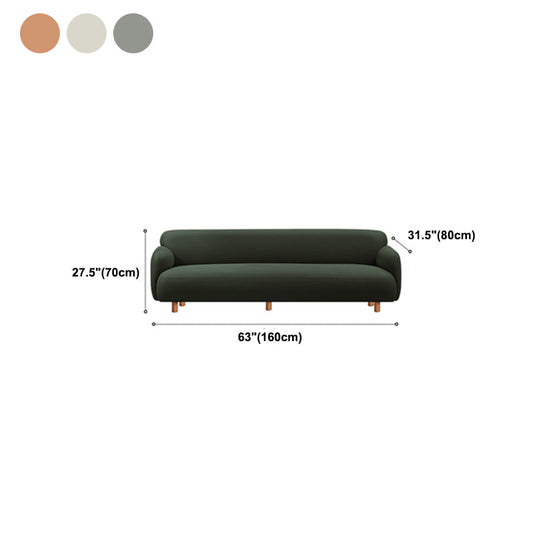 Faux Leather Modern Tight Back Standard Stain Resistant Settee Couch