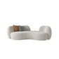 Wool Contemporary Recessed Arm Sofa Curved Sofa for Living Room, Apartment Off-White Clearhalo 'furn' 'furn_sofas' 'Furniture' 'Living Room Furniture' 'Sofa' 'sofas' 5611744