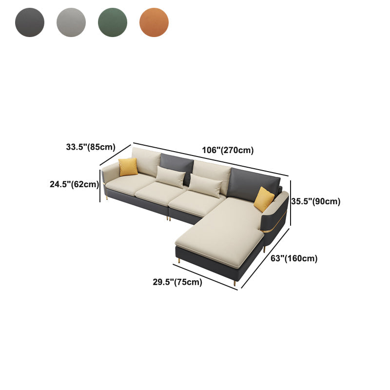 Cuscino scandinavo posteriore a forma di mano sinistra a 4 posti