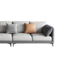 Removable Cushions Sectionals,Pillow Top Arm,33" H Sectionals in Grey