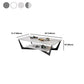 Slate Rectangular Coffee Table Minimalist Modern Coffee Table Clearhalo 'Coffee & Accent Tables' 'Coffee Tables' 'coffee_tables' 'furn' 'furn_coffee_tables' 'Furniture' 'Living Room Furniture' 5612080
