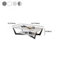Slate Rectangular Coffee Table Minimalist Modern Coffee Table Clearhalo 'Coffee & Accent Tables' 'Coffee Tables' 'coffee_tables' 'furn' 'furn_coffee_tables' 'Furniture' 'Living Room Furniture' 5612081