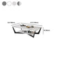 Slate Rectangular Coffee Table Minimalist Modern Coffee Table Clearhalo 'Coffee & Accent Tables' 'Coffee Tables' 'coffee_tables' 'furn' 'furn_coffee_tables' 'Furniture' 'Living Room Furniture' 5612082
