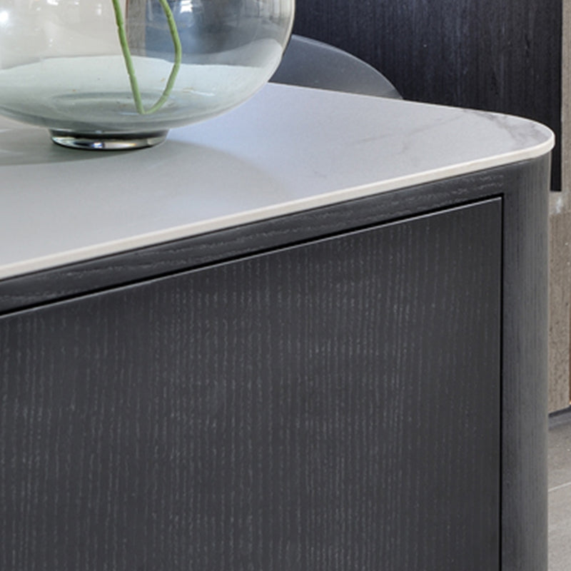 Square Square Block Base Design Slate Plate Table Plate with Drawer Coffee Table Clearhalo 'Coffee & Accent Tables' 'Coffee Tables' 'coffee_tables' 'furn' 'furn_coffee_tables' 'Furniture' 'Living Room Furniture' 5612161