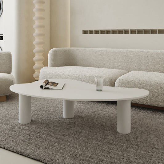 Tavolino da caffè a 3 gambe tavolino in ardesia minimalista per soggiorno