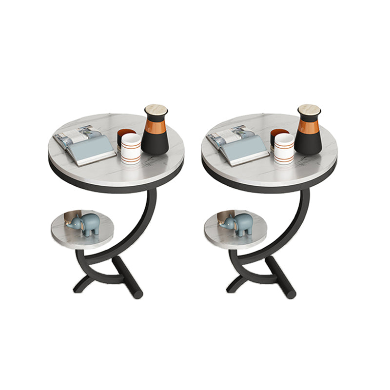 23.6 "tavolo di accento laterale in stile moderno alto