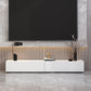 Contemporary TV Media Stand Engineered Wood TV Stand Console