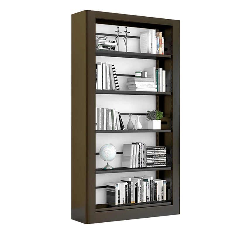 Open Bookshelf Modern Minimalist Iron Bookcase Home Floor Bookcase Steel Storage Rack