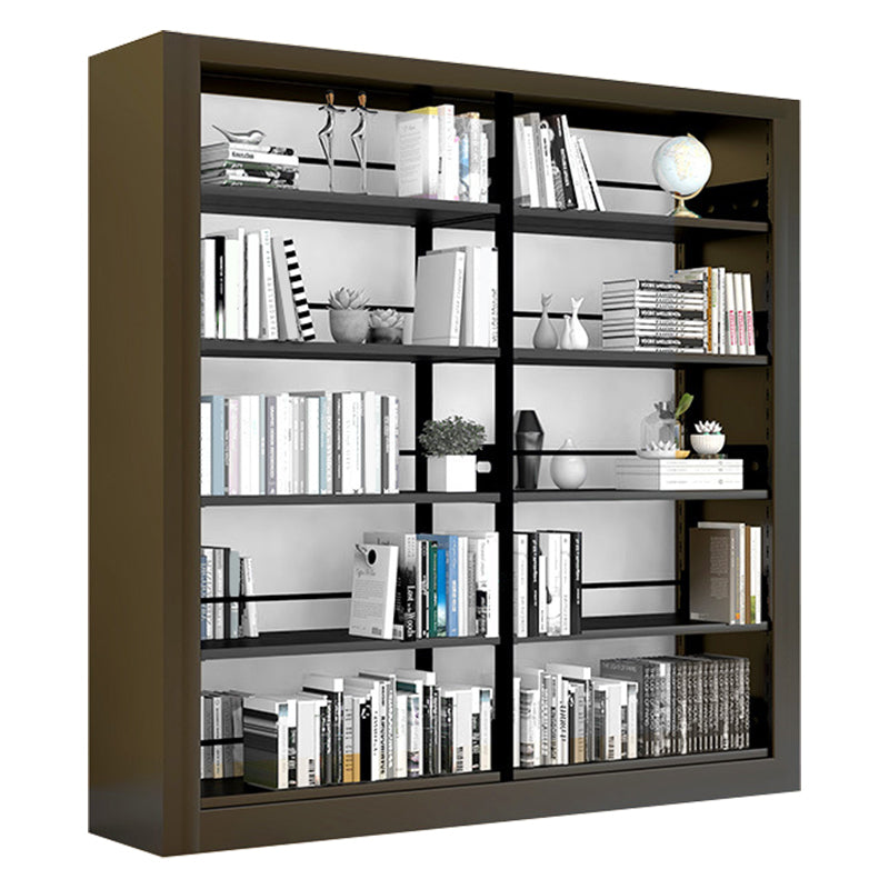 Open Bookshelf Modern Minimalist Iron Bookcase Home Floor Bookcase Steel Storage Rack