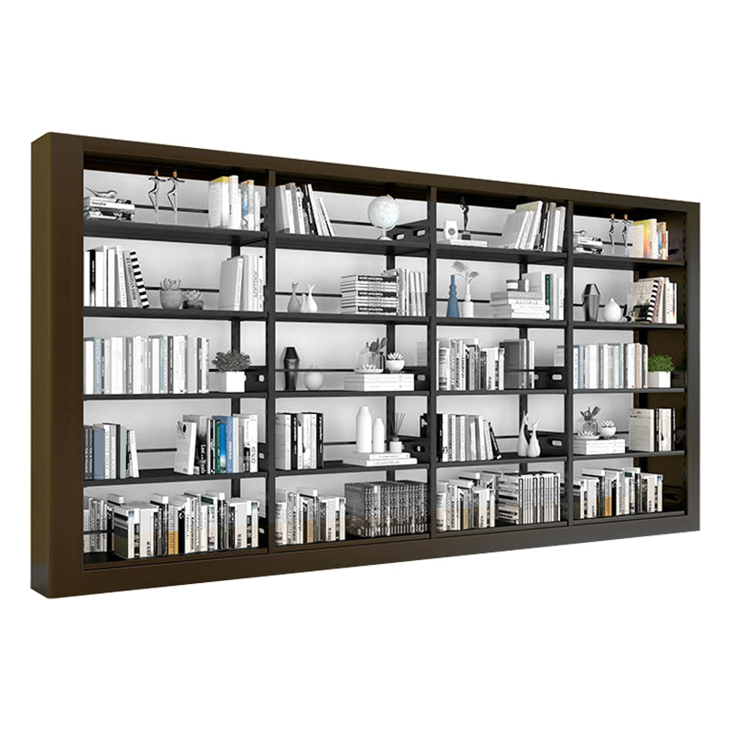 Open Bookshelf Modern Minimalist Iron Bookcase Home Floor Bookcase Steel Storage Rack