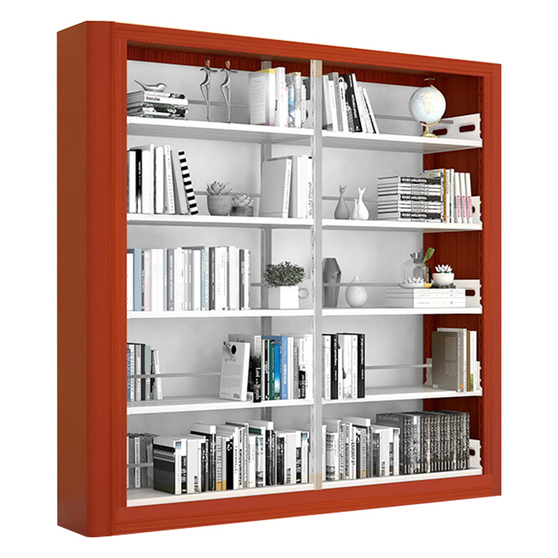 Open Bookshelf Modern Minimalist Iron Bookcase Home Floor Bookcase Steel Storage Rack