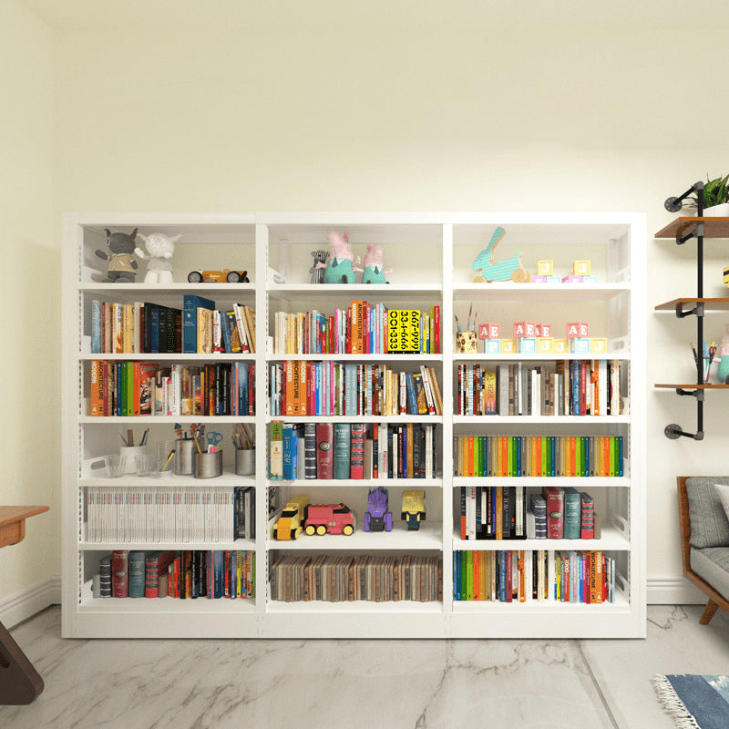 Open Bookshelf Modern Minimalist Iron Bookcase Home Floor Bookcase Steel Storage Rack