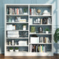 Open Bookshelf Modern Minimalist Iron Bookcase Home Floor Bookcase Steel Storage Rack