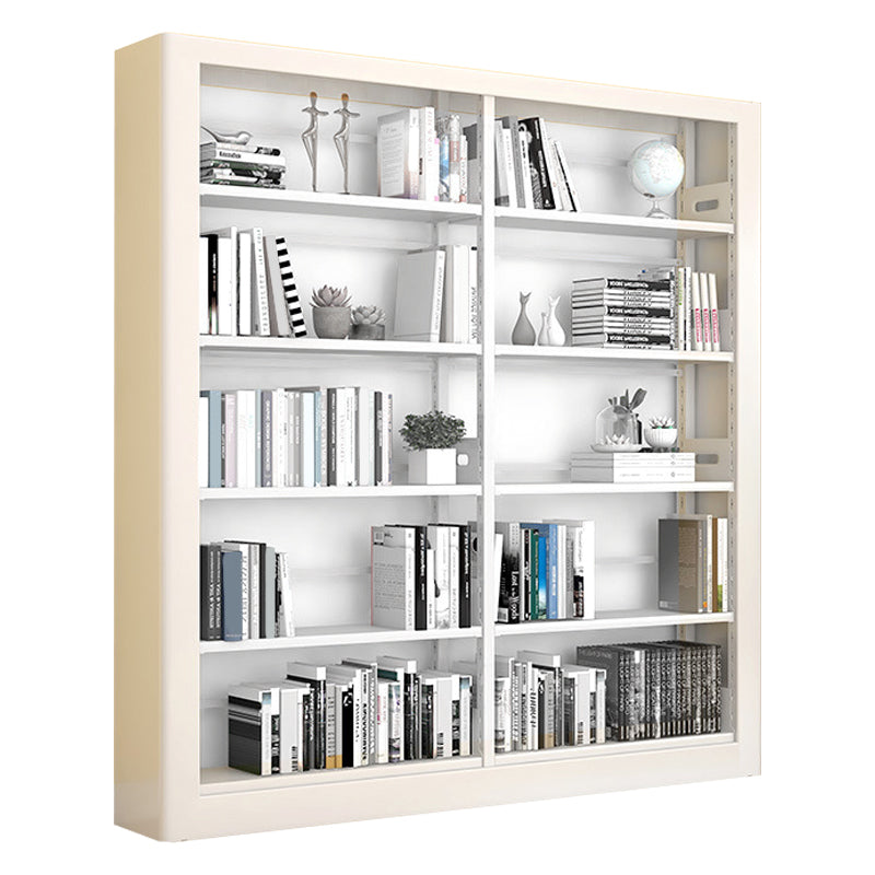 Open Bookshelf Modern Minimalist Iron Bookcase Home Floor Bookcase Steel Storage Rack