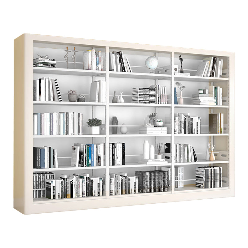 Open Bookshelf Modern Minimalist Iron Bookcase Home Floor Bookcase Steel Storage Rack