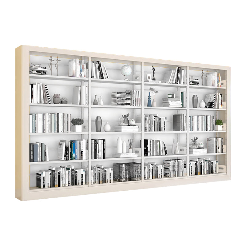 Open Bookshelf Modern Minimalist Iron Bookcase Home Floor Bookcase Steel Storage Rack