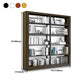 Open Bookshelf Modern Minimalist Iron Bookcase Home Floor Bookcase Steel Storage Rack