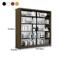 Open Bookshelf Modern Minimalist Iron Bookcase Home Floor Bookcase Steel Storage Rack