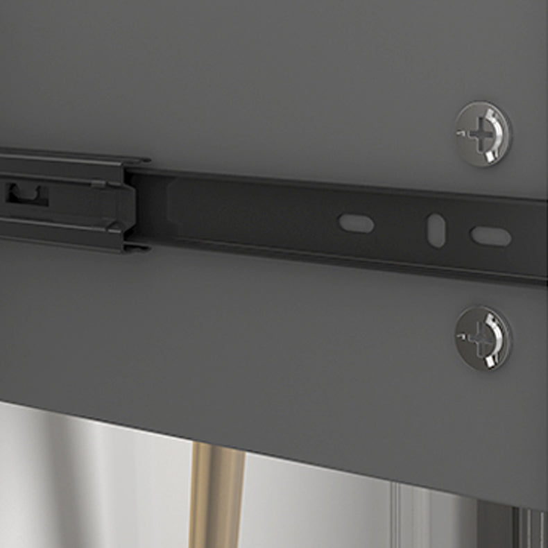 Contemporary Vanity Dressing Table 3 Drawer 30.7" Tall Makeup Vanity Desk Table Clearhalo 'Bedroom Furniture' 'furn' 'furn_makeup_vanities' 'Furniture' 'Makeup Vanities' 'makeup_vanities' 5614657