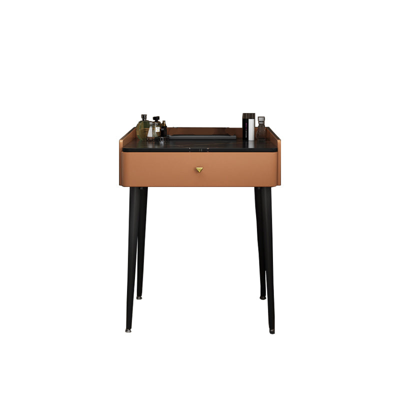 Zeitgenössisches Make -up Eitelkeitstisch Tisch Holz Waschtisch mit Schublade