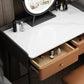 Zeitgenössisches Make -up Eitelkeitstisch Tisch Holz Waschtisch mit Schublade