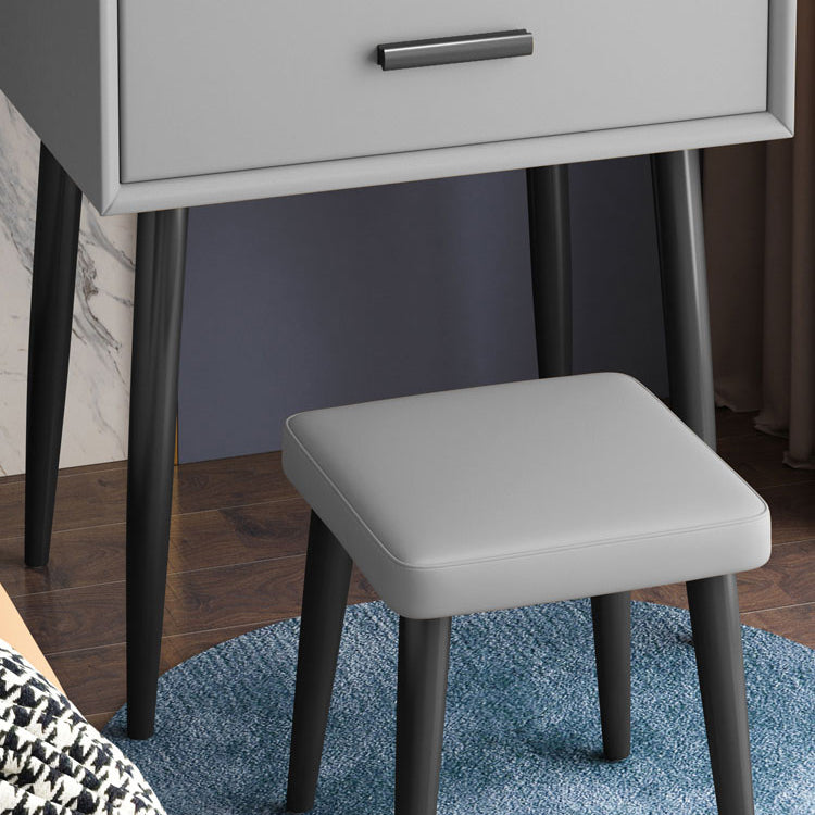 Contemporary Wooden Makeup Vanity Desk 1 Drawer Vanity Dressing Table