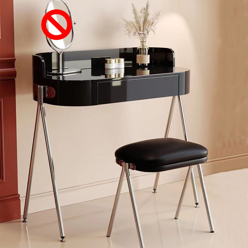 Zeitgenössischer Waschtischverkesseltabelle 1 Schublade Schwarz/Weiß -Waschtische Tische