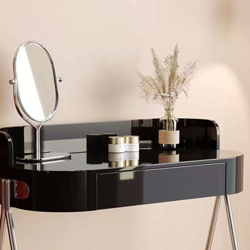 Zeitgenössischer Waschtischverkesseltabelle 1 Schublade Schwarz/Weiß -Waschtische Tische