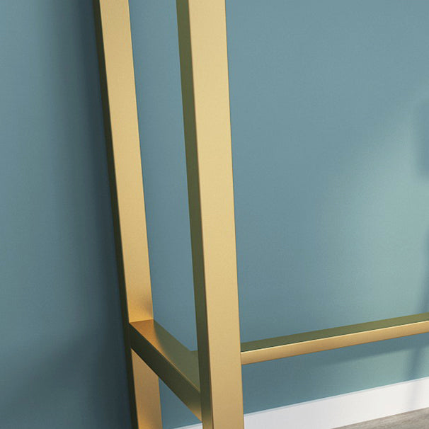 Table de pub contemporaine fini poli avec trestle Stone Top-Bar Table pour de petites endroits