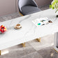 Modern Style Bar Counter Table Rectangle Stone Table for Kitchen Clearhalo 'Bar Furniture' 'Bar Tables' 'bar_tables' 'furn' 'furn_bar_tables' 'Furniture' 'Kitchen & Dining Furniture' 5616748