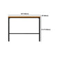 Pine Wood Bar Dining Table Industrial Rectangle Bar Table with Trestle for Cafe Kitchen Clearhalo 'Bar Furniture' 'Bar Tables' 'bar_tables' 'furn' 'furn_bar_tables' 'Furniture' 'Kitchen & Dining Furniture' 5617043