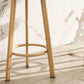 Modern Home Low Back Barstool Matte Finish Upholstered Stools Clearhalo 'Bar Furniture' 'Bar Stools' 'bar_stools' 'furn' 'furn_bar_stools' 'Furniture' 'Kitchen & Dining Furniture' 5617492