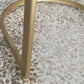 Glam Faux Leather Counter Height Stool Metal Bar Stool Bar Stool with Footrest Clearhalo 'Bar Furniture' 'Bar Stools' 'bar_stools' 'furn' 'furn_bar_stools' 'Furniture' 'Kitchen & Dining Furniture' 5617732