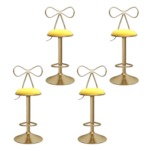 グラムラウンドバー＆カウンタースツールメタル調整可能なカウンタースツールとスイベル