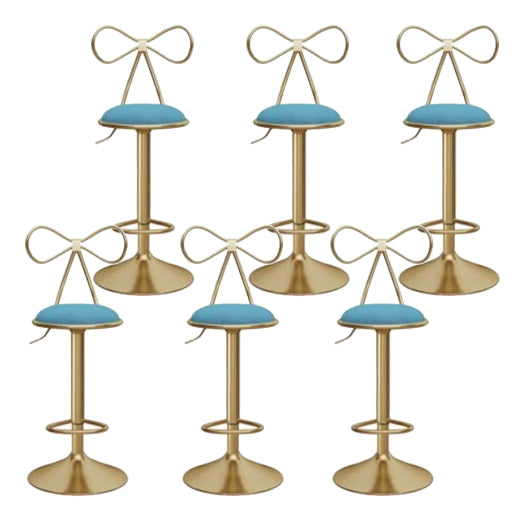 グラムラウンドバー＆カウンタースツールメタル調整可能なカウンタースツールとスイベル