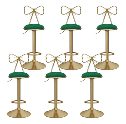 グラムラウンドバー＆カウンタースツールメタル調整可能なカウンタースツールとスイベル