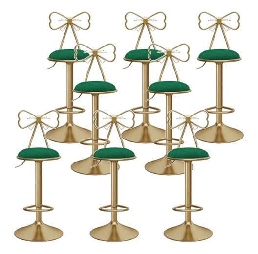 グラムラウンドバー＆カウンタースツールメタル調整可能なカウンタースツールとスイベル