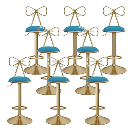 グラムラウンドバー＆カウンタースツールメタル調整可能なカウンタースツールとスイベル